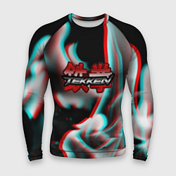 Мужской рашгард Tekken fire glitch