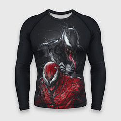 Рашгард мужской Venom and Carnage, цвет: 3D-принт