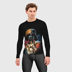 Рашгард мужской Звездные войны, цвет: 3D-принт — фото 2