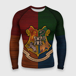 Мужской рашгард Hogwarts emblem