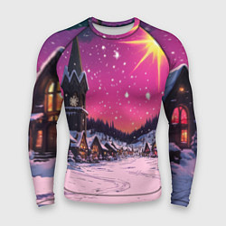 Мужской рашгард Закат рождества