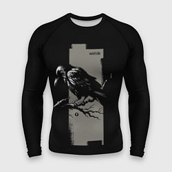 Рашгард мужской Dark raven, цвет: 3D-принт