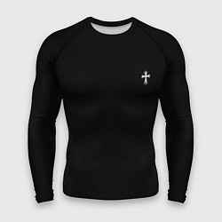 Рашгард мужской Ворона во тьме, цвет: 3D-принт