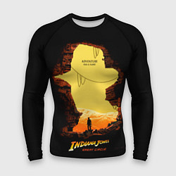 Рашгард мужской Indiana Jones and the Great Circle, цвет: 3D-принт