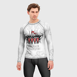 Рашгард мужской Русь дружина богатыри, цвет: 3D-принт — фото 2