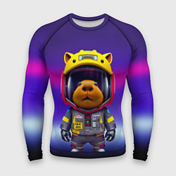 Рашгард мужской Baby capybara - cyberpunk, цвет: 3D-принт