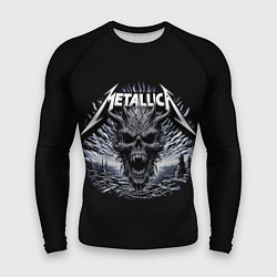 Мужской рашгард Metallica - horned skull