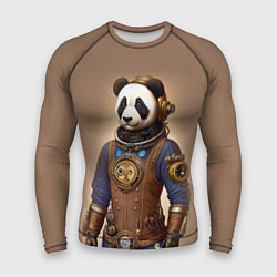 Рашгард мужской Крутой панда в стиле стимпанк, цвет: 3D-принт
