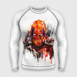 Мужской рашгард Дэдпул краски