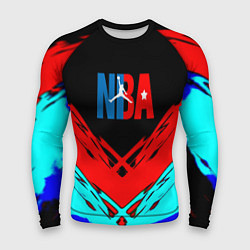 Рашгард мужской NBA краски геометрия, цвет: 3D-принт