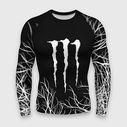 Рашгард мужской Monster energy лес, цвет: 3D-принт