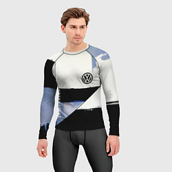 Рашгард мужской Volkswagen логотип, цвет: 3D-принт — фото 2