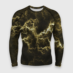 Мужской рашгард Lightning yellow