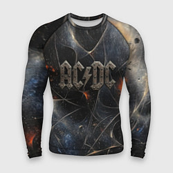 Рашгард мужской ACDC лого из металла, цвет: 3D-принт