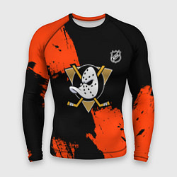 Мужской рашгард Анахайм Дакс - оранжевая краска