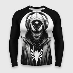 Рашгард мужской Venom black, цвет: 3D-принт