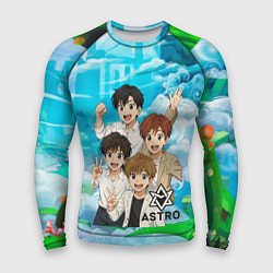 Рашгард мужской Astro в аниме стиле, цвет: 3D-принт