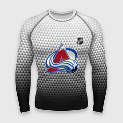 Мужской рашгард Колорадо Эвеланш - черный градиент