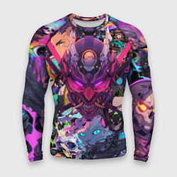 Рашгард мужской Стиль Cyberpunk, цвет: 3D-принт