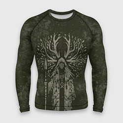 Рашгард мужской Хранитель леса, цвет: 3D-принт