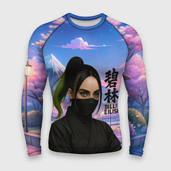 Рашгард мужской Ниндзя Билли Айлиш, цвет: 3D-принт