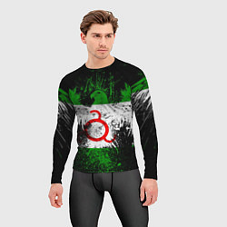 Рашгард мужской Ингушетия, цвет: 3D-принт — фото 2