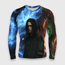 Мужской рашгард Bones депрессивный стиль