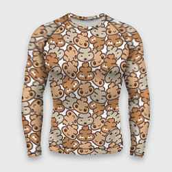 Рашгард мужской Какашки, цвет: 3D-принт