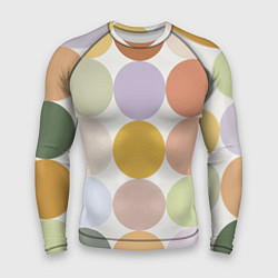 Мужской рашгард Цветочный горошек