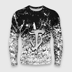 Мужской рашгард Doom краски всплеск кисти