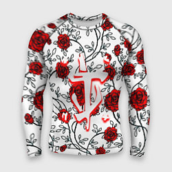 Мужской рашгард Doom розы
