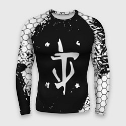 Мужской рашгард Doom соты краски