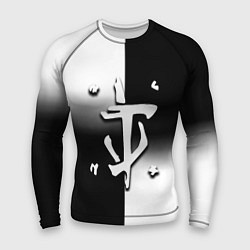 Мужской рашгард Doom black geometry