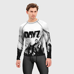 Рашгард мужской Dayz текстура огонь, цвет: 3D-принт — фото 2