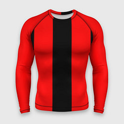 Рашгард мужской Color red and black, цвет: 3D-принт