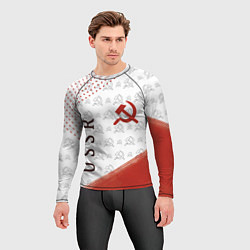 Рашгард мужской СССР, цвет: 3D-принт — фото 2