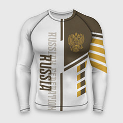 Рашгард мужской Герб России, цвет: 3D-принт