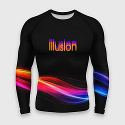 Рашгард мужской Illusion, цвет: 3D-принт