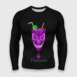 Мужской рашгард Fantasia pink