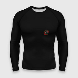 Рашгард мужской Motocross in the mountains, цвет: 3D-принт