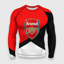Рашгард мужской Arsenal geometry sport, цвет: 3D-принт