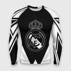 Рашгард мужской Real Madrid геометрия спорт, цвет: 3D-принт