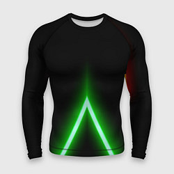 Мужской рашгард Color neon green