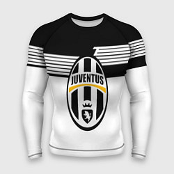 Мужской рашгард Juventus полосы линии