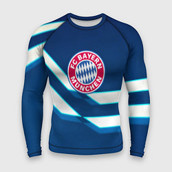 Рашгард мужской Бавария Мюнхен геометрия, цвет: 3D-принт