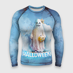 Рашгард мужской Приведение на halloween, цвет: 3D-принт