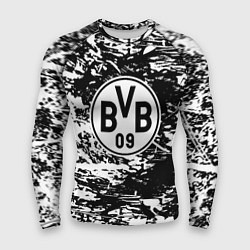 Мужской рашгард Боруссиа белые краски