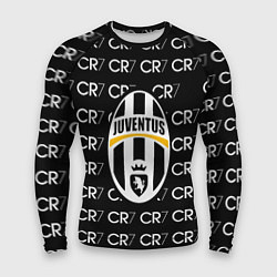 Рашгард мужской Juventus sport pattern, цвет: 3D-принт