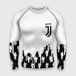 Мужской рашгард Ювентус краски люди