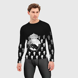 Рашгард мужской Реал Мадрид люди краски, цвет: 3D-принт — фото 2